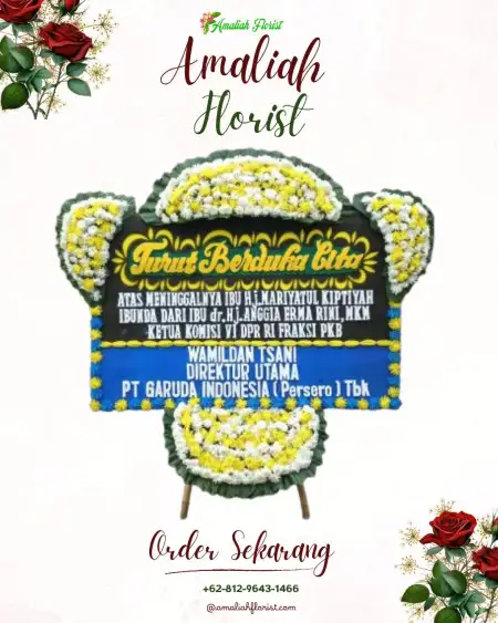 Papan Bunga Duka Tembong